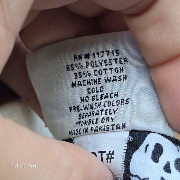 Womens Halloween Scrub Top Skeleton Graveyard Dia De Los Muertos Living Dead M - Picture 7 of 7